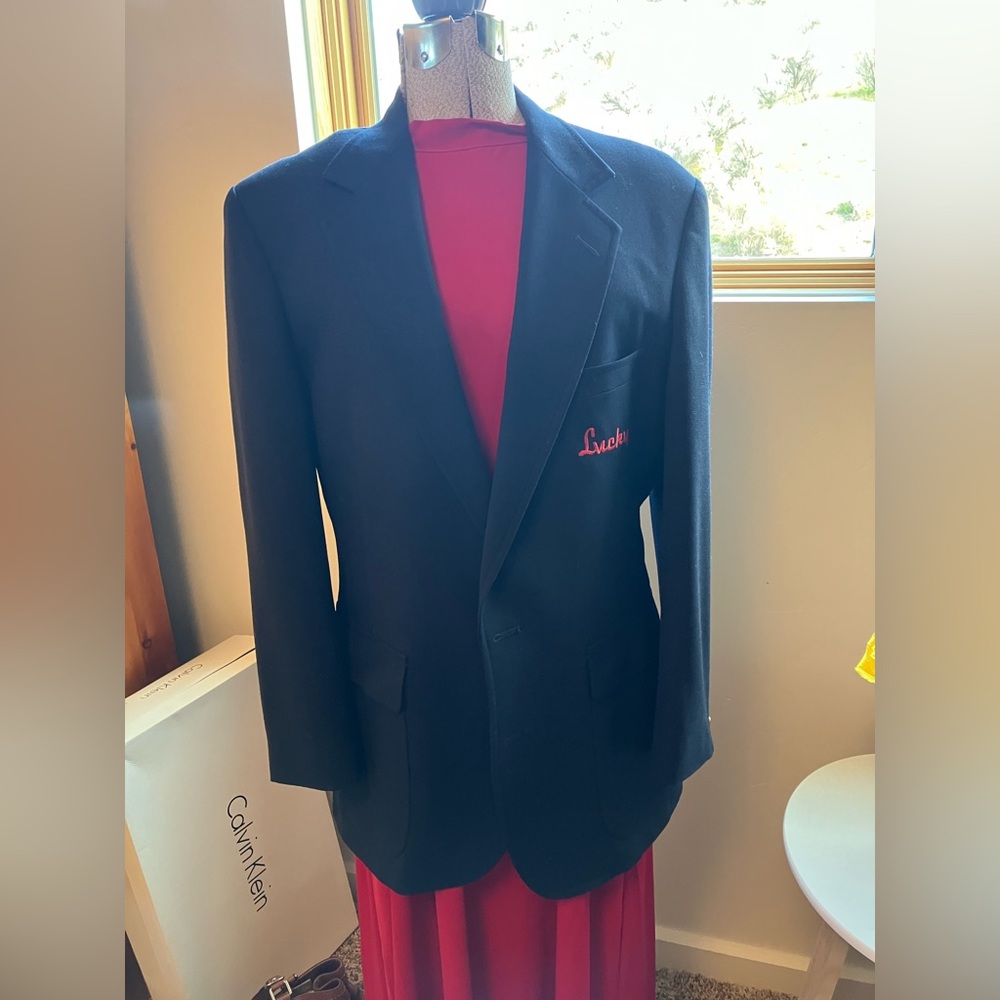 VINTAGE ORIGINAL “Lucky” SAHARA CASINO blazer. Original tags and buttons. 42R